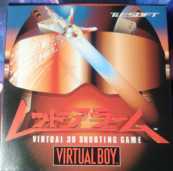 Virtual Boy 1995 Virtual 3D Shooting Game Jap. CIB