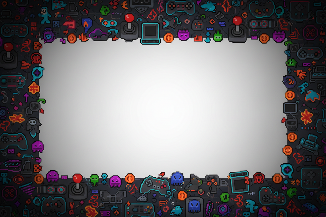 Video Game Newsletter Background